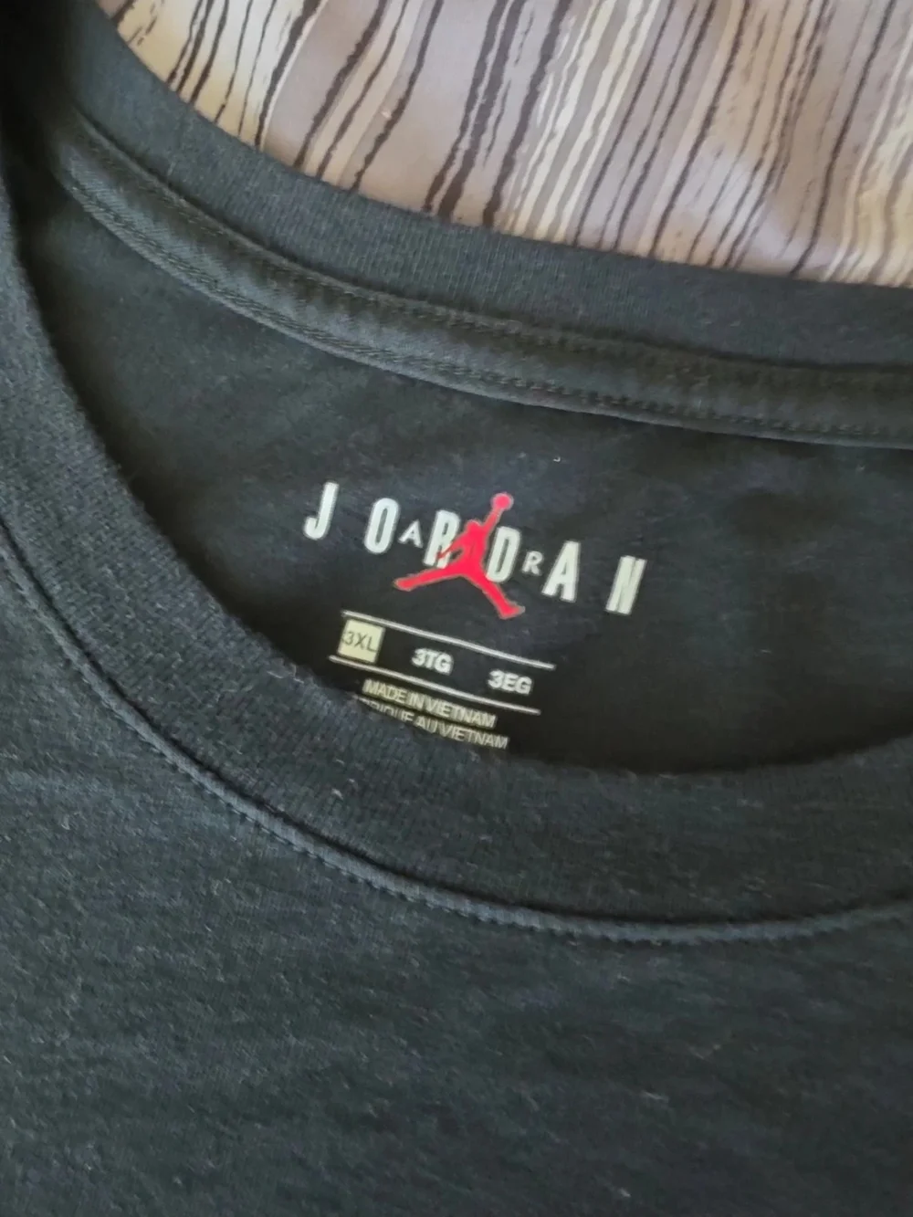 Jordan Mens Short-Sleeve Graphic Tees - Black & White And  White & Blue